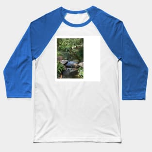 zen garden in water stream ecopop tx park Baseball T-Shirt